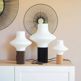 Lampe en bois recyclé I Hyponos 3 coloris